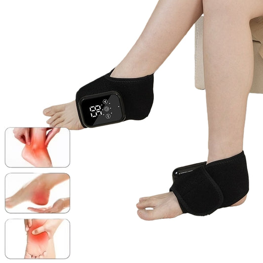 Electric Heating Ankle Massage Belt Protection Warm Hot Compress Ankle Heel Ankle Joint Massage Cordless Design Electric Hot Compress Massage